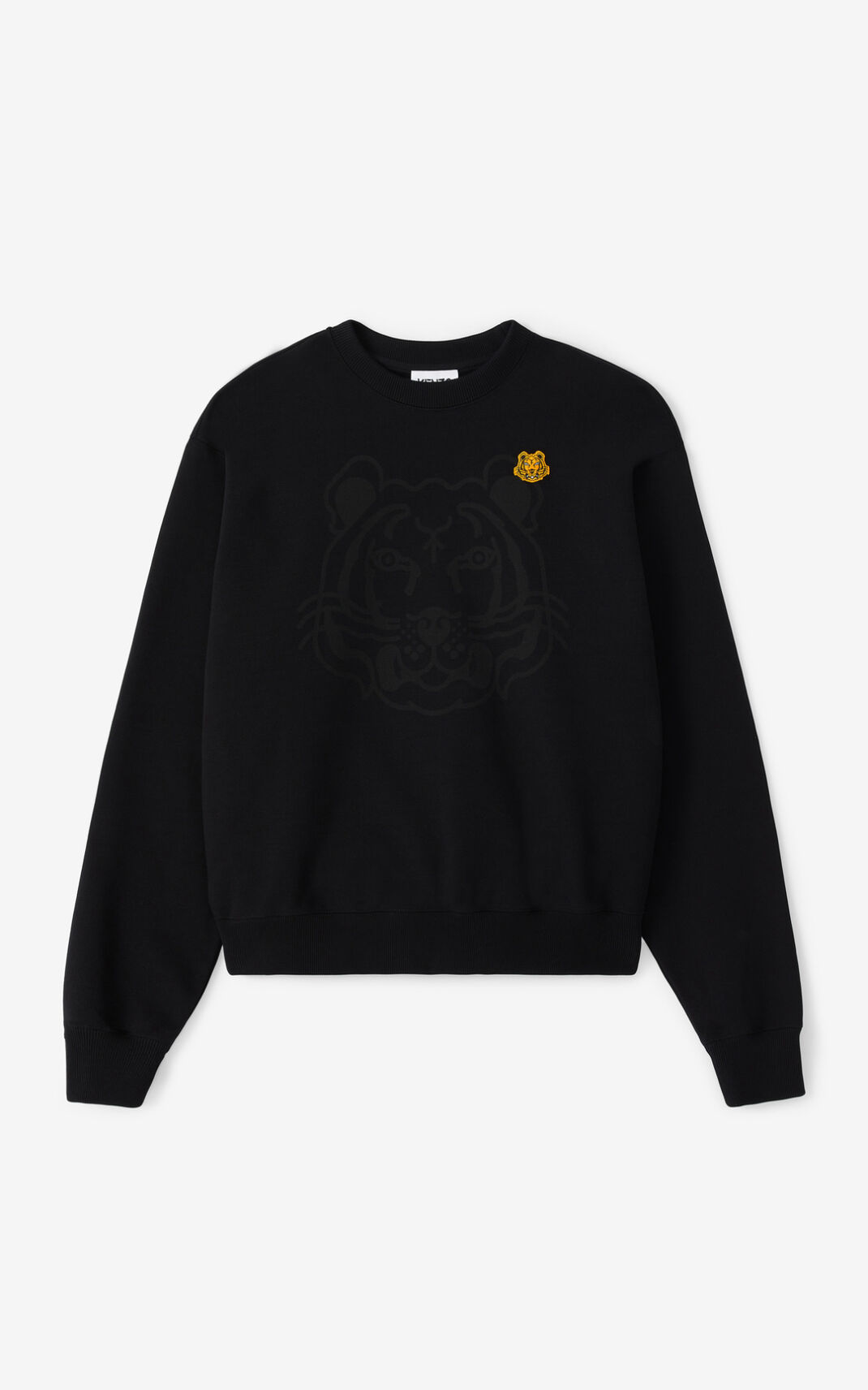 Sweat Kenzo K Tiger Homme Noir | UKRO-12473